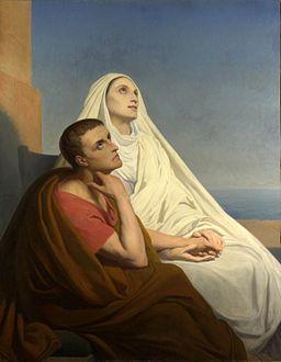 Der Hl. Augustinus mit seiner Mutter, der Hl. Monica