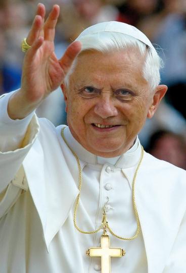 Gebetszettel Benedikt XVI.