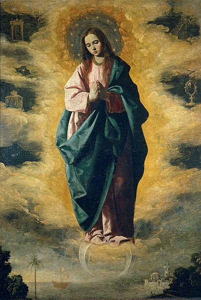 Immaculada Conception (c) Francesco de Zurbaran, Museo del Prado